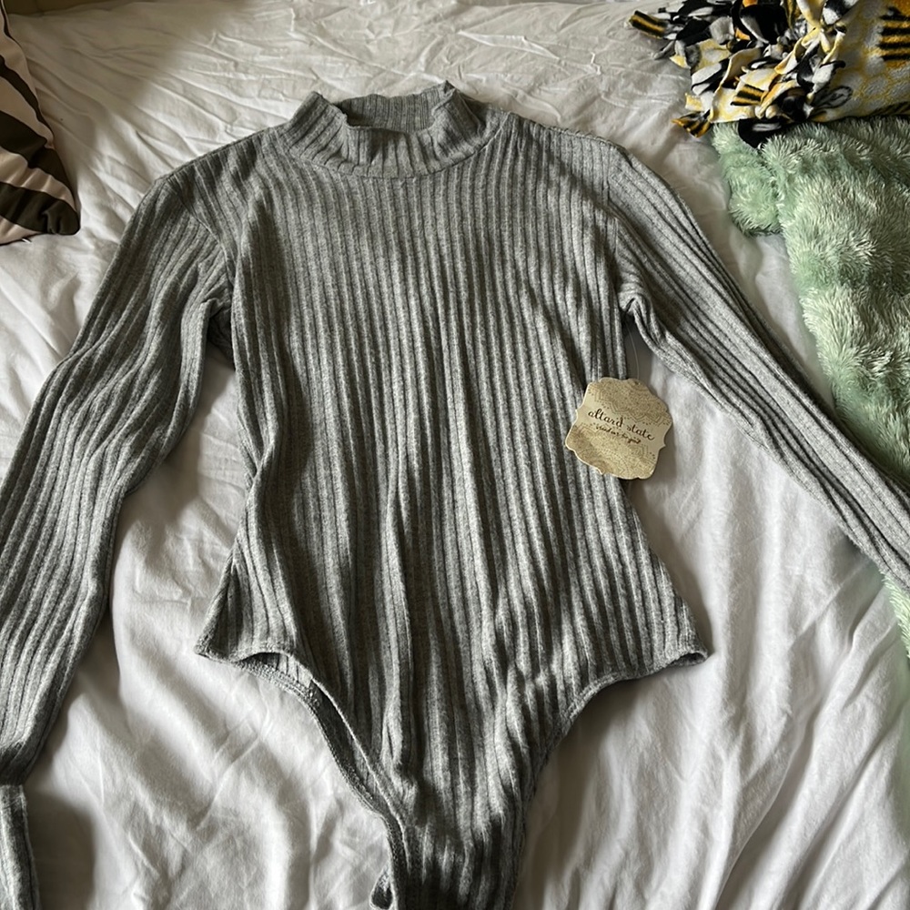grey altard state body suit